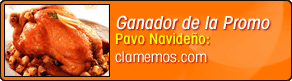 Ganador de la Promo Pavo Navide&ntilde;o