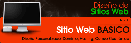 Sitio Web B&aacute;sico -  P&aacute;ginas Web B&aacute;sicas