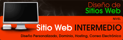 Sitio Web Intermedio -  P&aacute;ginas Web Plan Intermedio